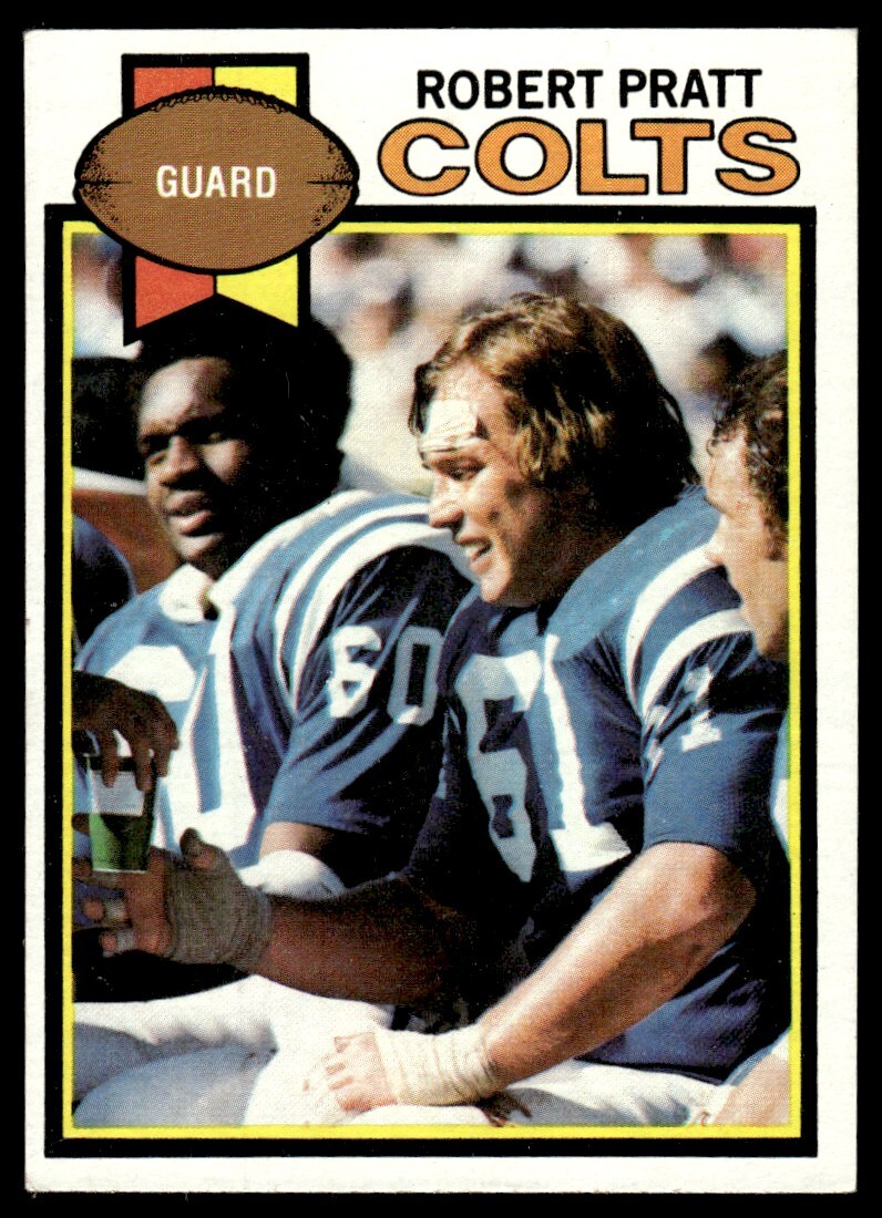 1979 Topps Robert Pratt Baltimore Colts #241
