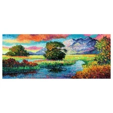 Alexander Antanenka "Riverbend"  Hand Signed Original Painting Canvas COA