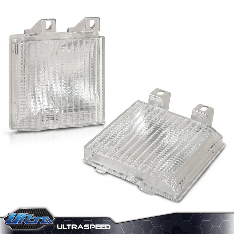 1Pair Fit For Chevy GMC Pickup Truck Turn Signal Side Corner Marker Lamp Light - Image 3 of 4