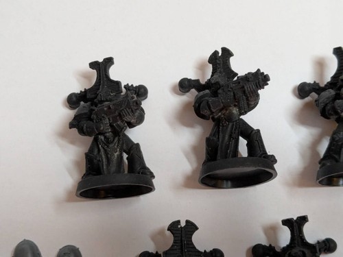 metal oop warhammer 40k Thousand Sons Chaos Space Marines x7 - Picture 4 of 5