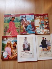 Set Of 6 American Girl Books Addy, Samantha, Caroline, Felicity And Kit
