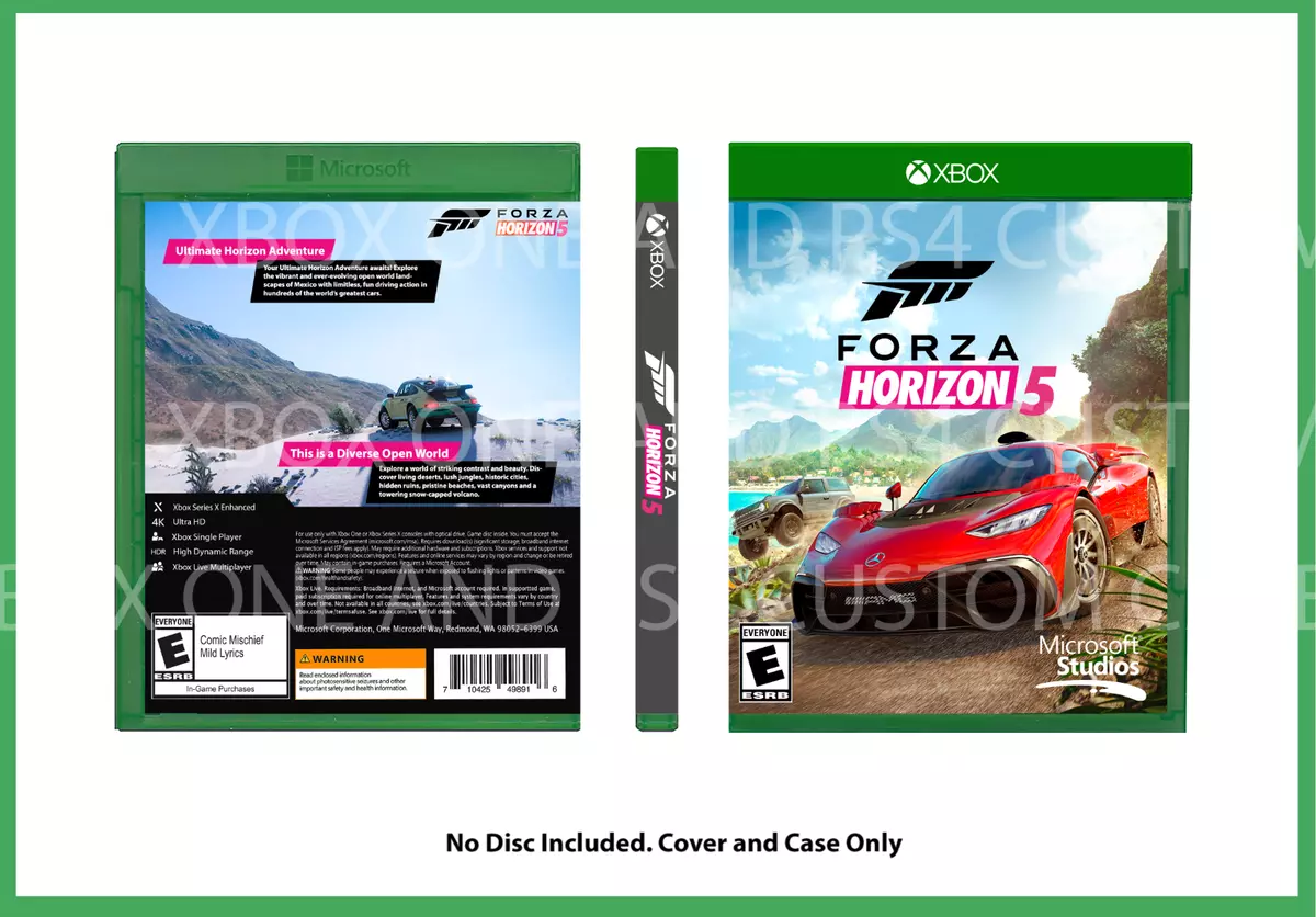 Forza Horizon 5 Gameplay Trailers, Cover Models and More