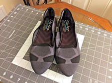 Skechers Cleo Sherlock Ballet Flats Air Cooled Stretch Fit Slip-On Shoes Sz 7
