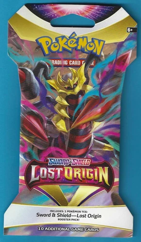 Pokemon "Lost Origin" 10-Card Sealed Sleeved Booster (Giratina) X1