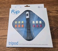 Flip Video Tripod ATR1B Ultra  Mino Mount Colorful Feet Flexible Legs