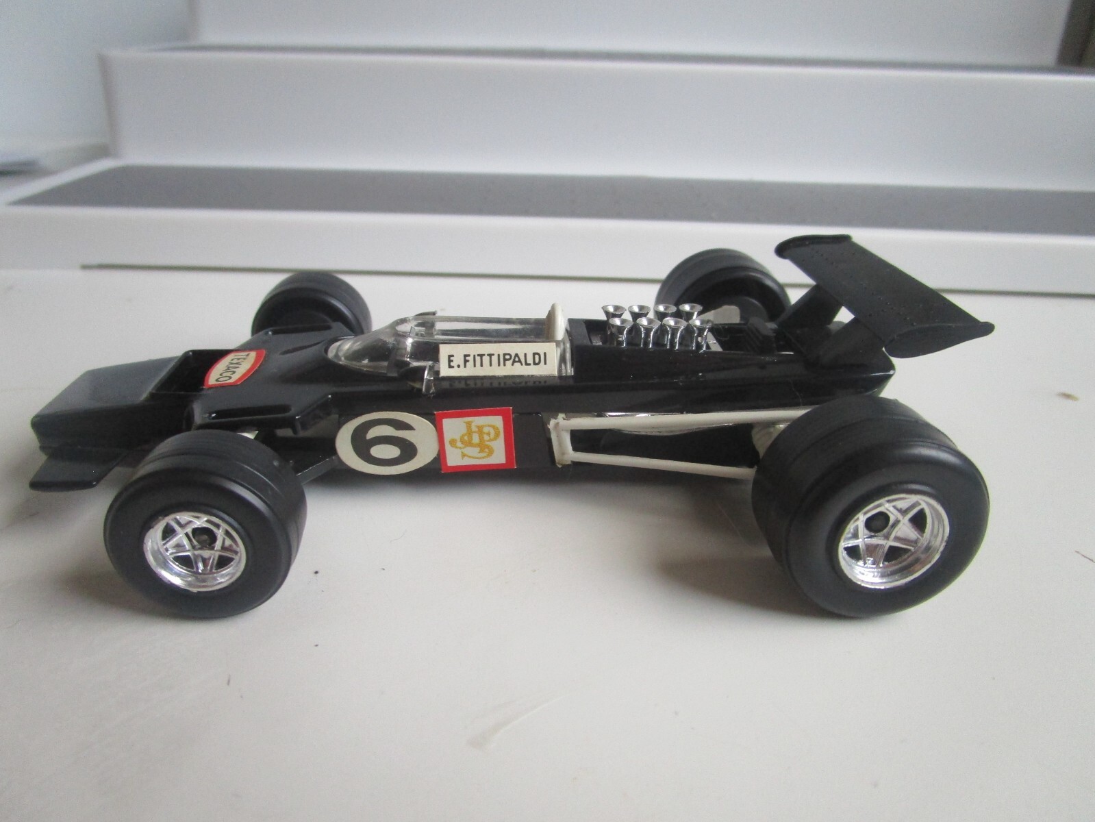 Circuit électrique Voiture Polistil Lotus F1 Années 70 - 1:43 - Fonctionne - Occasion Très Bon état