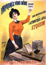 Decorative Poster.Interior wall art design.Art Decor.Victorian Press.3916