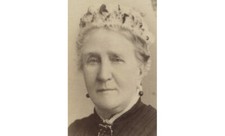 PLAINFIELD, NY, CDV PHOTO BY LANGHORNE, LADY W/ HAT