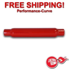 Cherry Bomb Exhaust Glasspack Muffler 2.5" IN  OUT - 18" Body - 87529CB