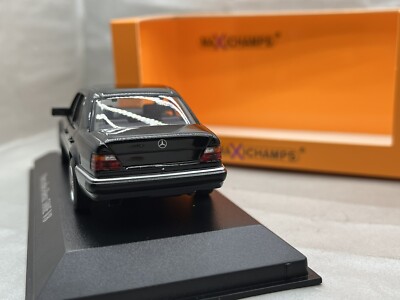 MINICHAMPS メルセデス・ベンツ 500E 🇺🇦 1:43 Mercedes W124 500E V8 E-class Black 124 Wolf