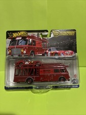 Hot Wheels Team Transport Mix H 2025 Ferrari 250 GTO and Fiat 642 RN2 Bartoletti