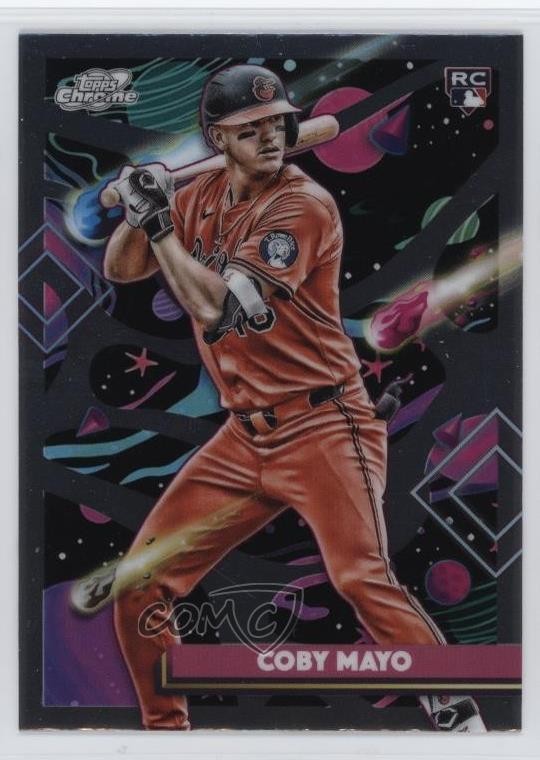 2025 Topps Cosmic Chrome Coby Mayo #154 tw0