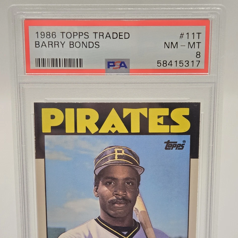 1986 Topps Traded - Barry Bonds 11t - Imagem 2 de 4