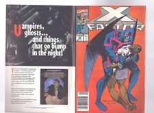 X-Factor 58 (Marvel 1990) vampires want Archa...