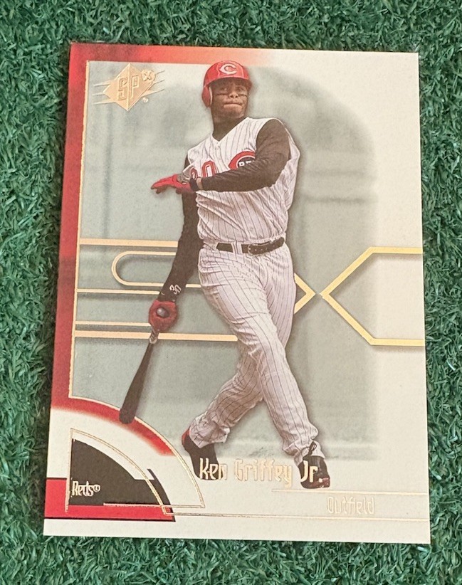 KEN GRIFFEY JR. - MLB HOF - 2002 UPPER DECK SPX BASE CARD # 85 - MARINERS - REDS