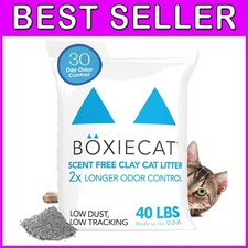 Boxie Hard Clumping Cat  Kitty Litter 40 lb