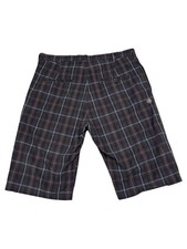 Vintage 2000s Stussy Deluxe Plaid Mountain Shorts Mens 34 Embroidered SS BAGGY