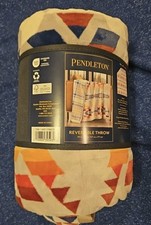 Pendleton Plush Soft Throw Reversible 50" X 70" NWT