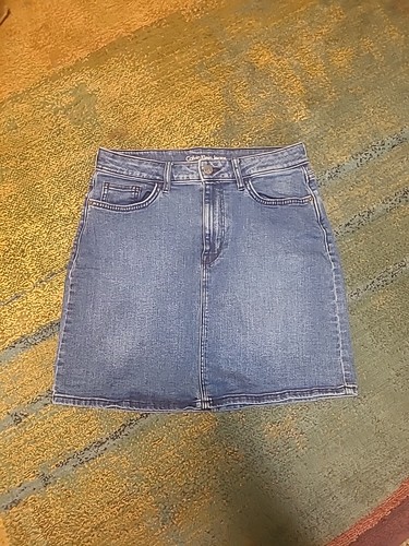 Calvin Klein Jeans Denim Minirock Größe 6
