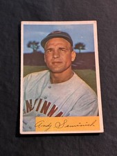 1954 Bowman Andy Seminick #172 - No Creases - EX/Better
