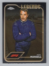 Nigel Mansell 2024 Topps Chrome Formula 1