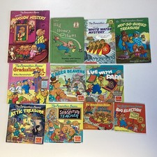 Berenstain Bears Vintage Preschool Kindergarten 1st Grade Children's 11 Book Lot