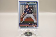 Carson Messina USA 2023 Panini USA Baseball Stars & Stripes Rookie RC Card #10