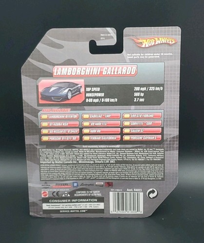 Hot Wheels 2009 Lamborghini Gallardo Polizia Speed Machines - Bild 4 von 5
