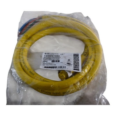 NEW Molex Brad 1300061584 Mini-Change Cordset 6-Pole Female Straight 6ft 16/6 PV