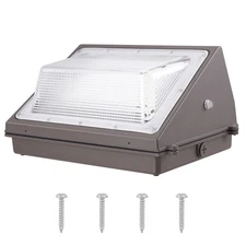 LED Wall Pack Lights 120W 11000LM Commercial Outdoor Security Lighting
