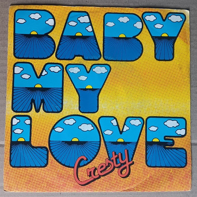 Vinyl 45 Umdrehungen CRESTY - Baby my love / On my mind 1984