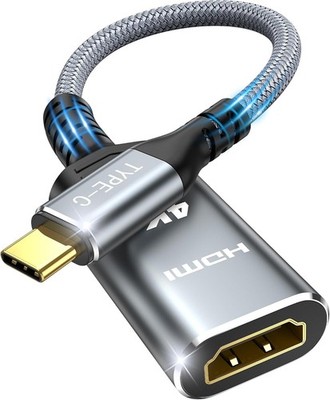 Highwings USB C HDMI Adapter 4K 60Hz Type C HDMI Thunderbolt iPhone MacBook iPad