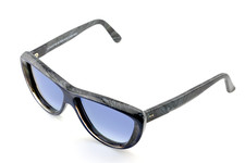 Morgenthal Frederics Florence 6234 Gray Marble Blue Gradient Excellent 29