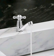 1 x Cold/hot Universal Water Faucet Tap Single Bath for Sink Basin Bathroom