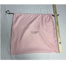 kate spade new york Pink Solid Dustbag Drawstring Logo Accent, Women  s