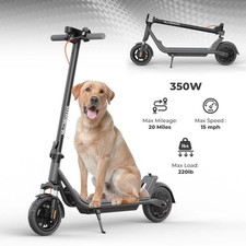 Electric Scooter, 350W 8.5" Solid Tires, 15.5Mph, 20 Miles Max Range e scooter