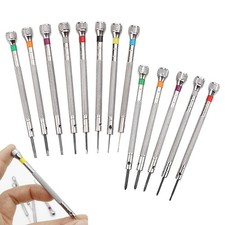13 Pieces Professional Watch Screwdriver Set Micro Precision Watchmaker Screwdri