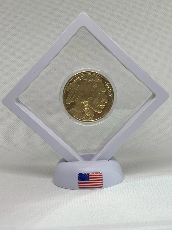 2014 Buffalo $50 золото pl. National Collectors как новый с сертификатом подлинности!🇺🇸✨💯 - Изображение 4 из 4