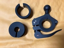 Ball Mount Base Alloy Handlebar Clamp Mount Base Suitable for Motorcycle