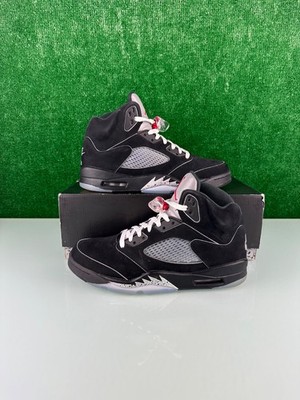 Size 10.5 - Air Jordan 5 Retro OG Black Metallic Reimagined (CLEAN