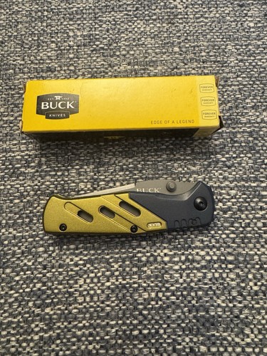 NEW Buck TREKKER XLT 11318 Lockback EDC Flipper Folding Pocket Knife 0736GRXWM-B