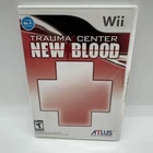 Trauma Center: New Blood (Nintendo Wii, 2007) CIB Complete W/ Manual