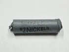 Vintage $2 Buffalo Nickel Roll Unsearched 40 Coin Watertown Brandt Bank Wrap