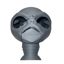 Figura Ventrílocuo, Maniquí - Kit Cabeza - Alien