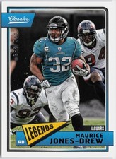 2018 Panini Classics #137 Maurice Jones-Drew Red Back #/299