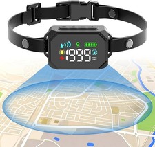 GPS Wireless Dog Electric Fence for Dogs, Radius 33-1999 Yards Vibration  Shock