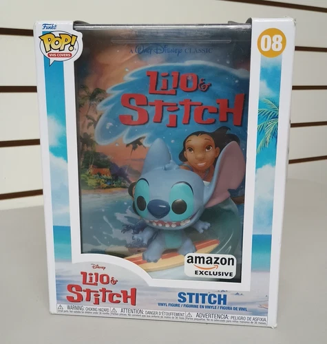 Funko Pop! Vinyl: Disney Stitch #08 VHS Covers Edition (Amazon Exclusive) DMG