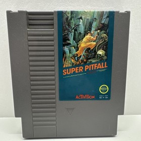 Super Pitfall - 1987 NES Nintendo Game - Cart and Sleeve Only - TESTED!