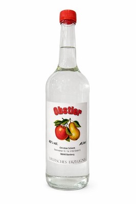 15Jahre alter Obstler Obstbrand 1L 40%