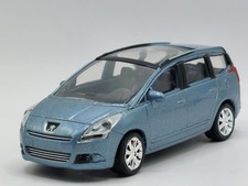 Peugeot 5008 Sky Blue New With Box. Norev Scale 1/60 